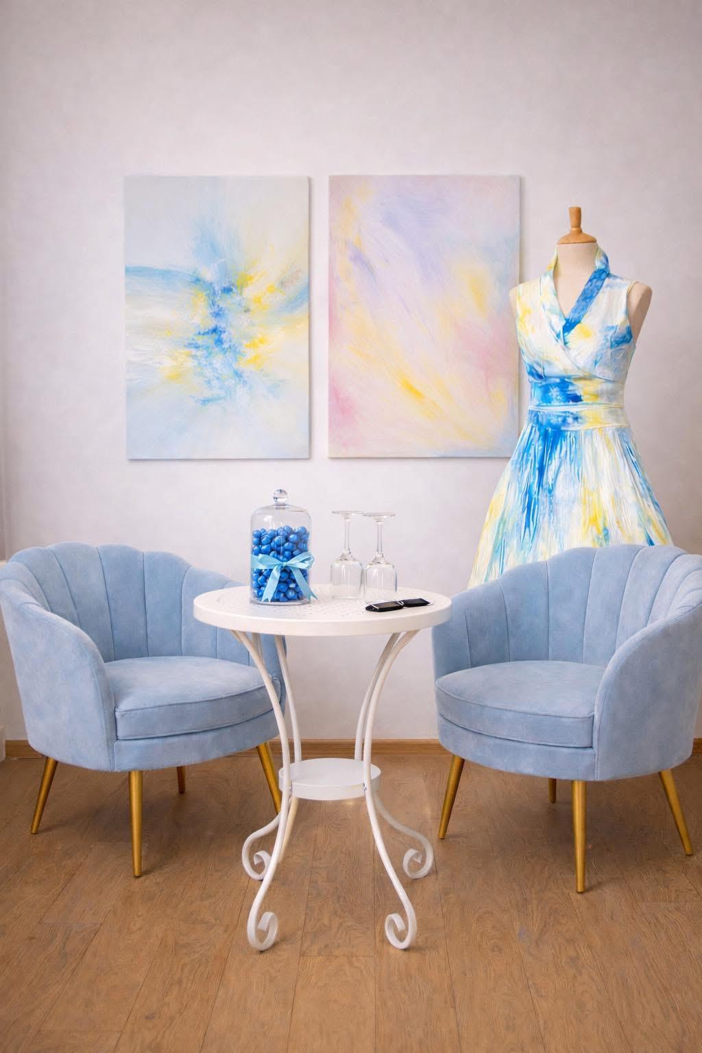 Arte e abito Vanessa Foglia in suite